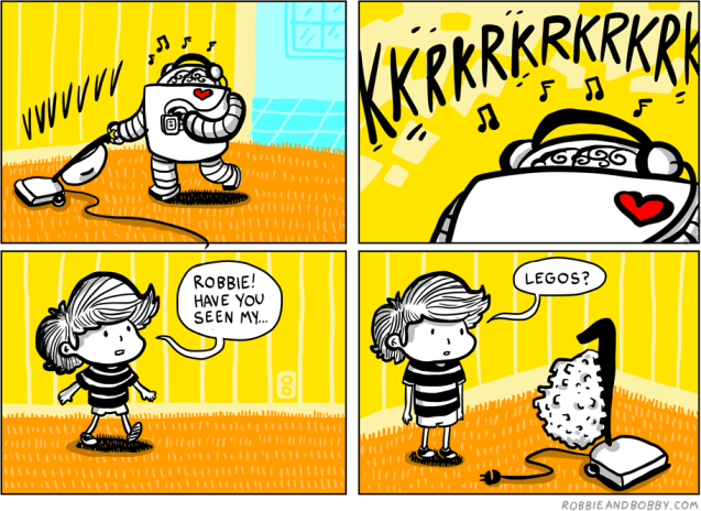 2013-08-06-Vacuuming legos robbie and bobby