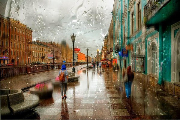 Rain by Eduard Gordeev