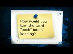 kenning--book question