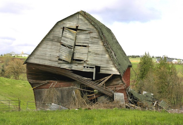 abandoned barn